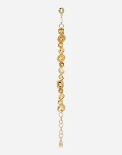 Anna bracelet in yellow gold 18kt with citrines