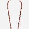 Anna necklace in red gold 18kt with toumalines