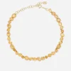 Anna necklace in yellow gold 18kt with citrines