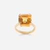 Anna ring in yellow 18kt gold with citrine