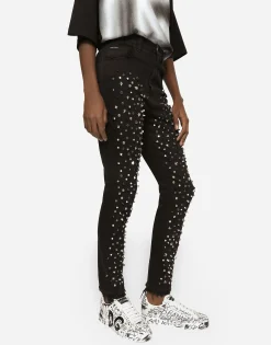 Audrey jeans with studs