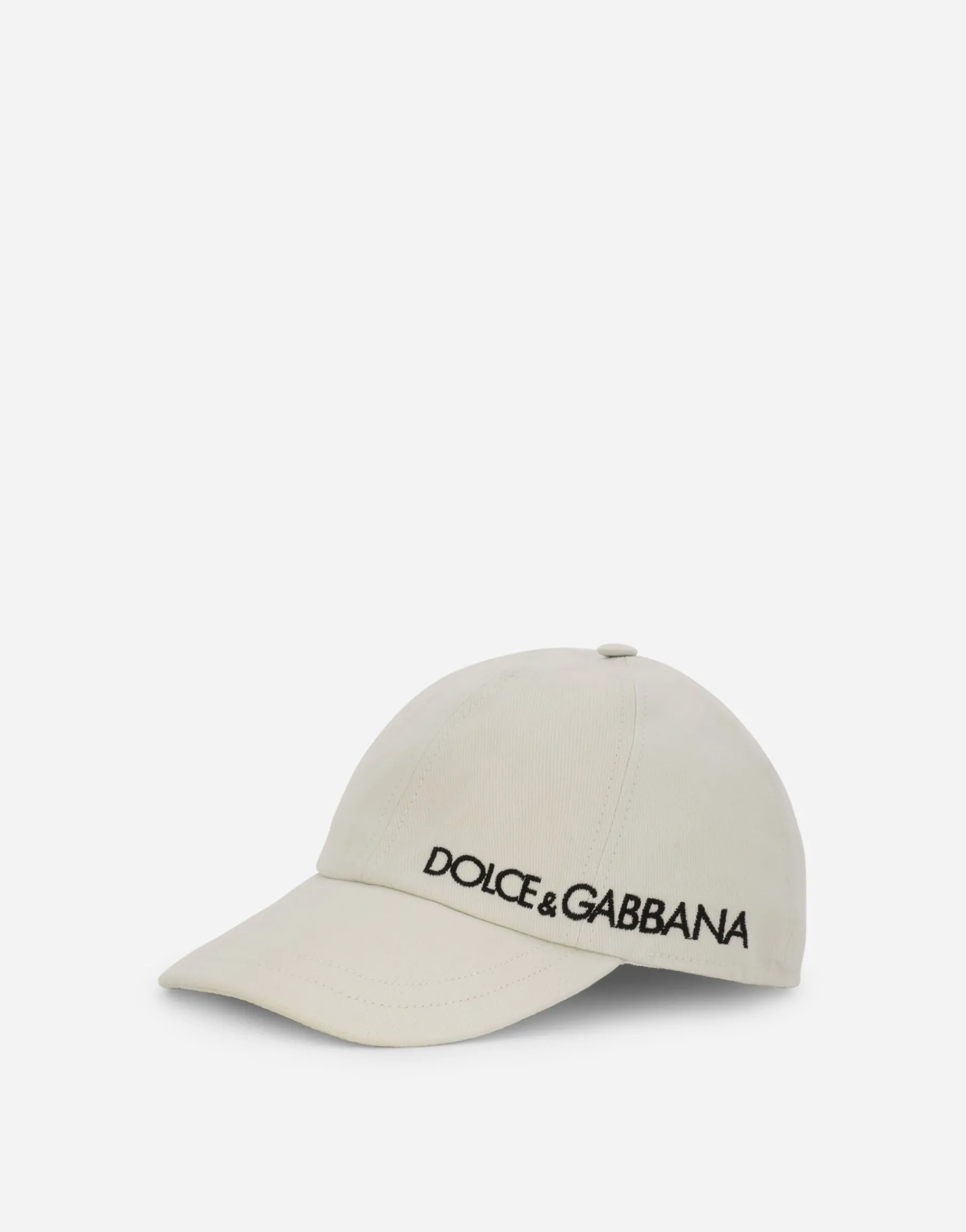 Baseball cap with Dolce&Gabbana embroidery