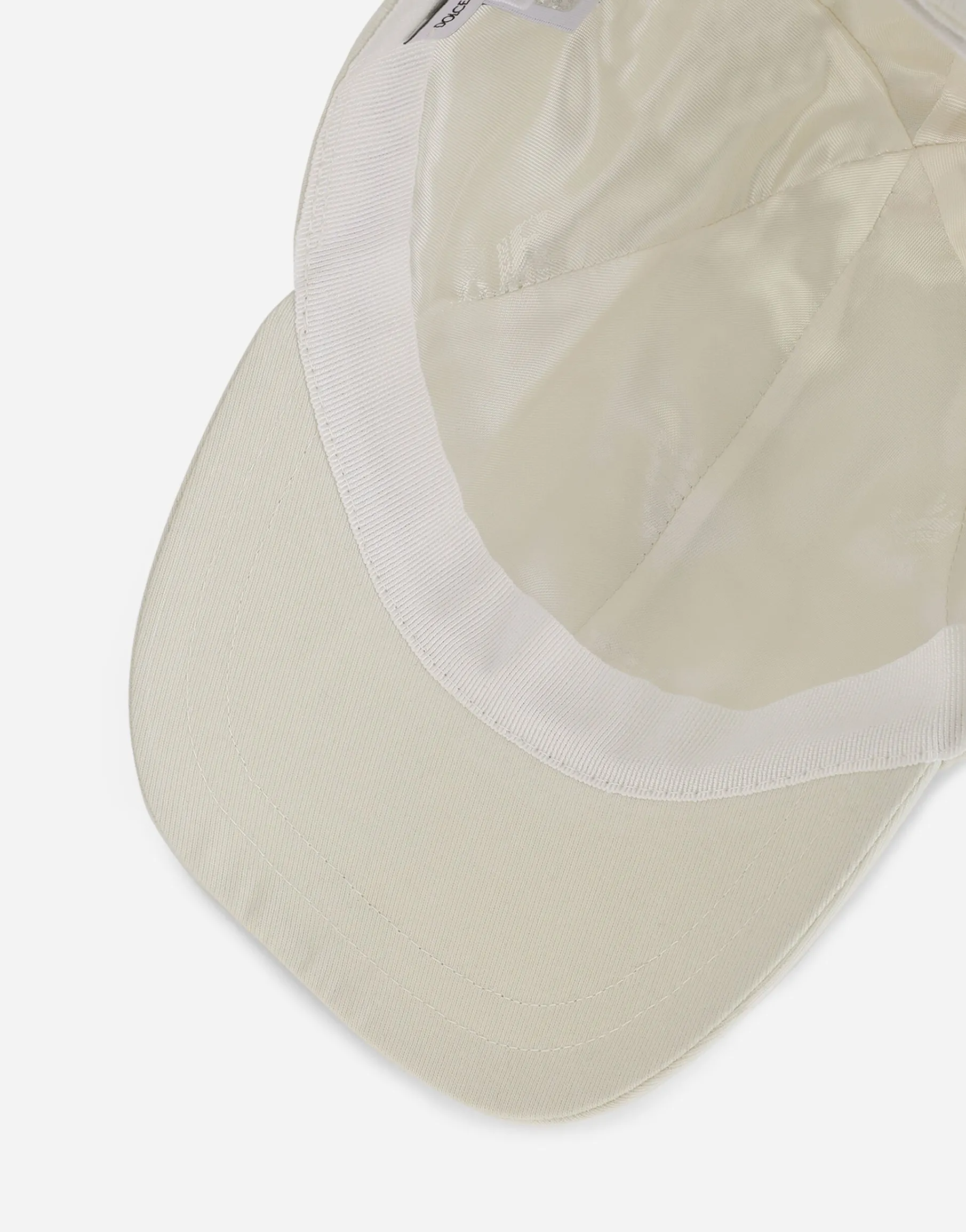 Baseball cap with Dolce&Gabbana embroidery