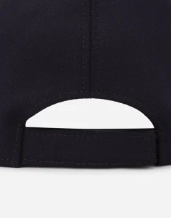 Baseball cap with logo tag