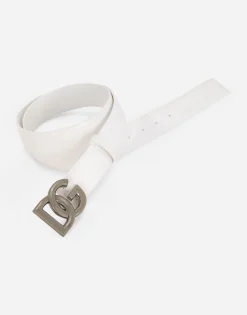 Belt with DG logo buckle