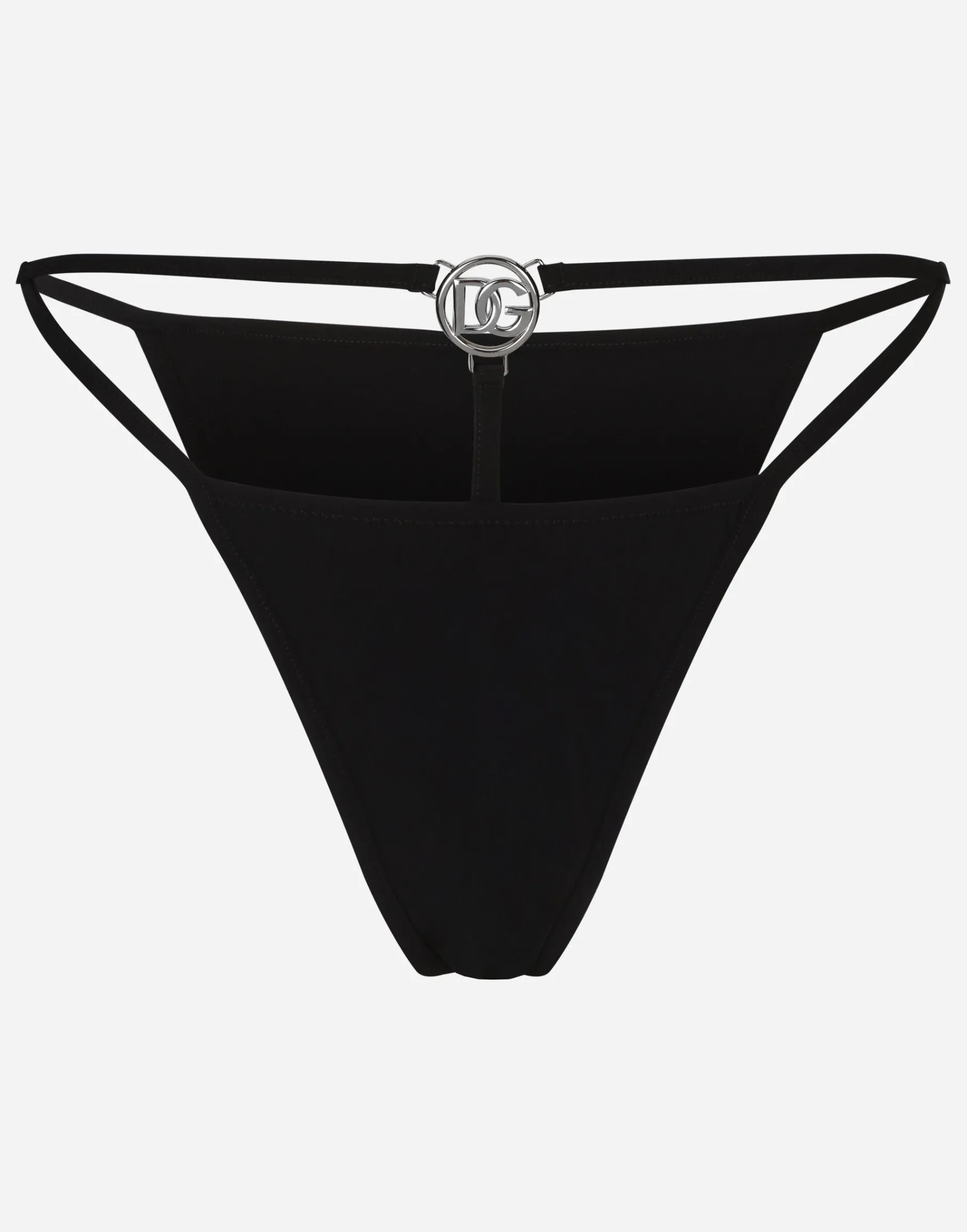 Bikini bottoms with cut-out and DG logo
