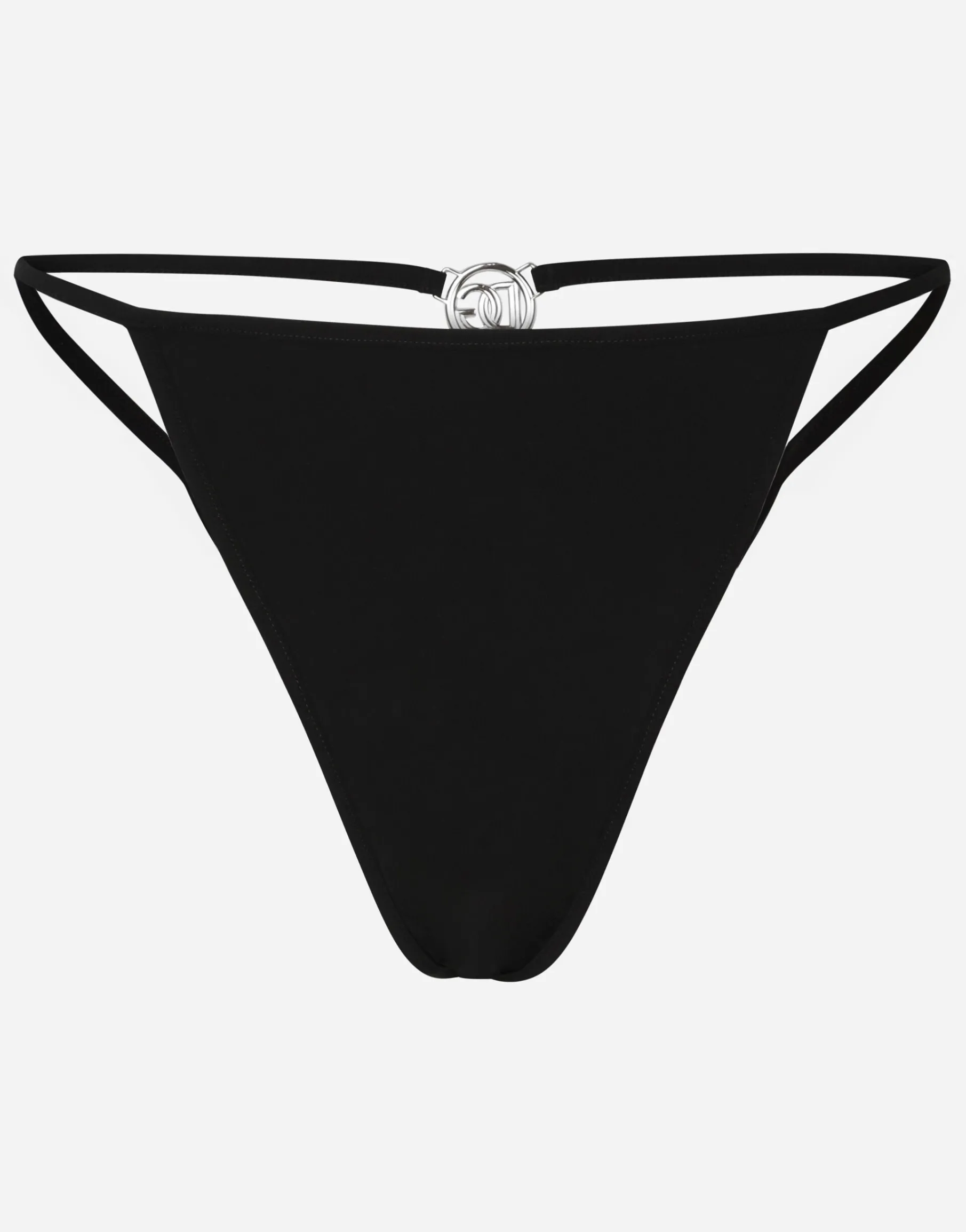 Bikini bottoms with cut-out and DG logo