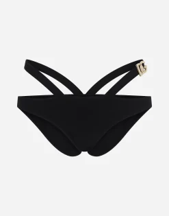 Bikini bottoms with lacing