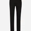 Black wash slim-fit stretch jeans