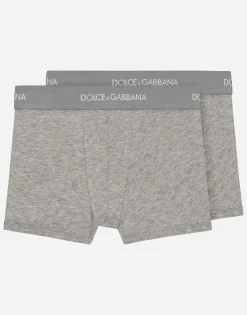 Boxer two-pack with branded elastic