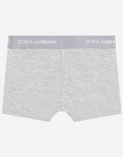 Boxer two-pack with branded elastic