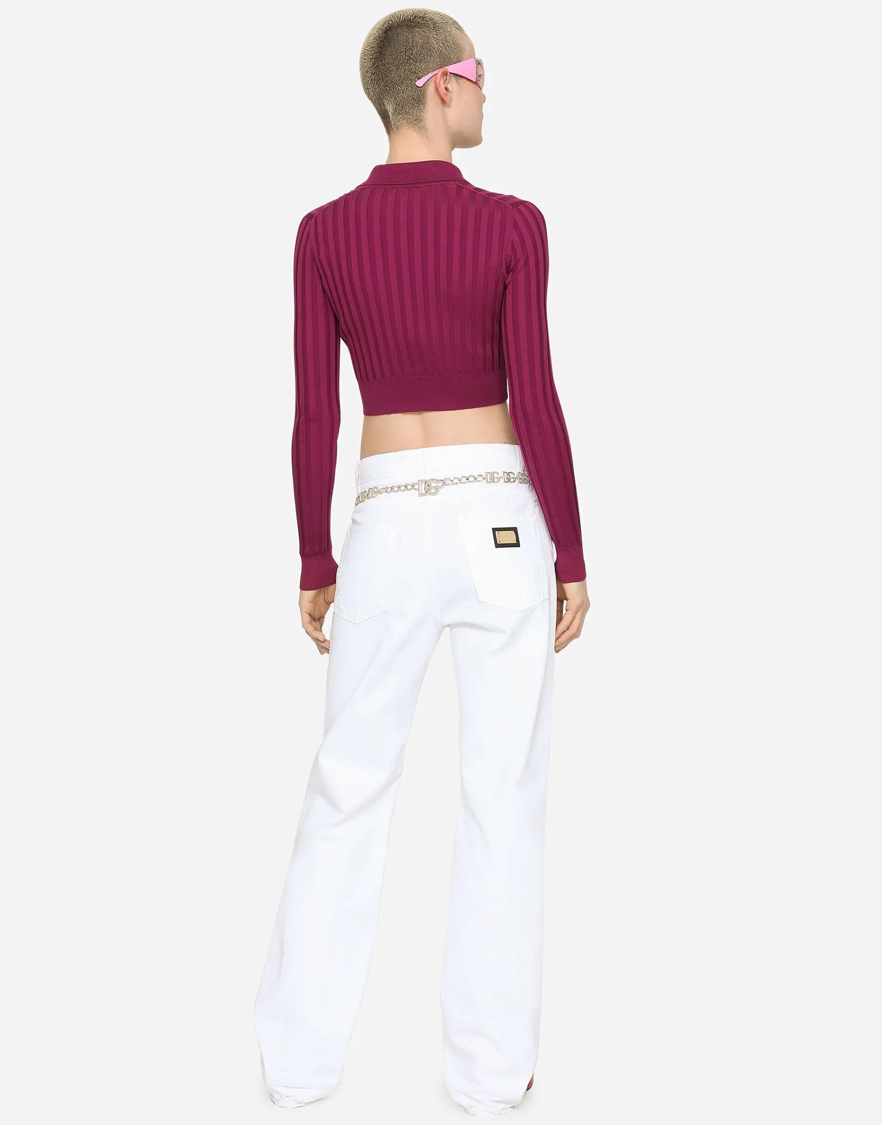 Boyfriend jeans with rips