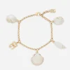 Bracelet with DG logo and shell charms