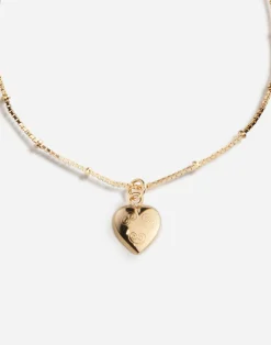 Bracelet with heart charm