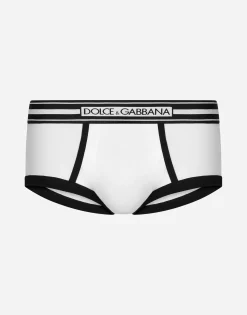 Brando briefs in two-way stretch cotton jersey