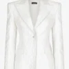 Brocade Turlington blazer