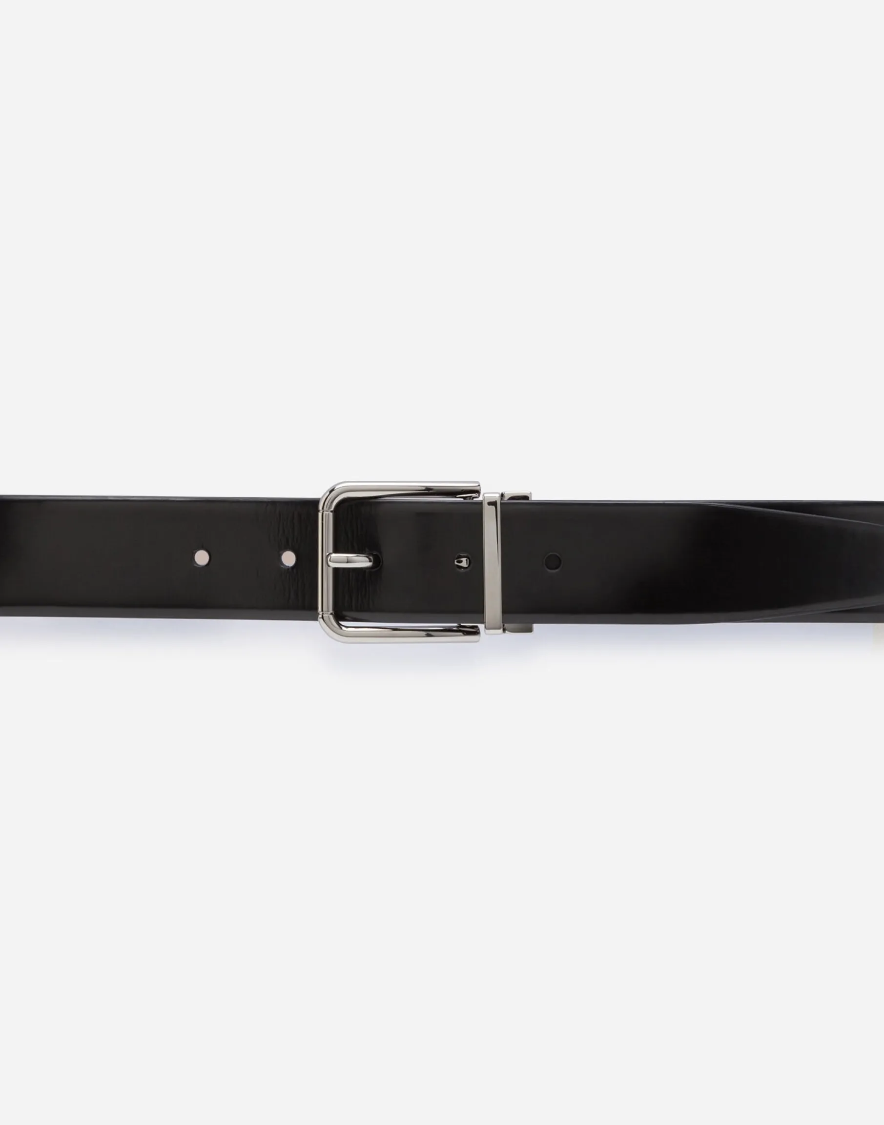 Brushed calfskin belt