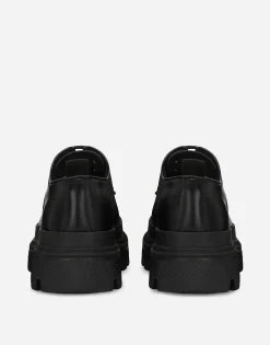Brushed calfskin Derby shoes