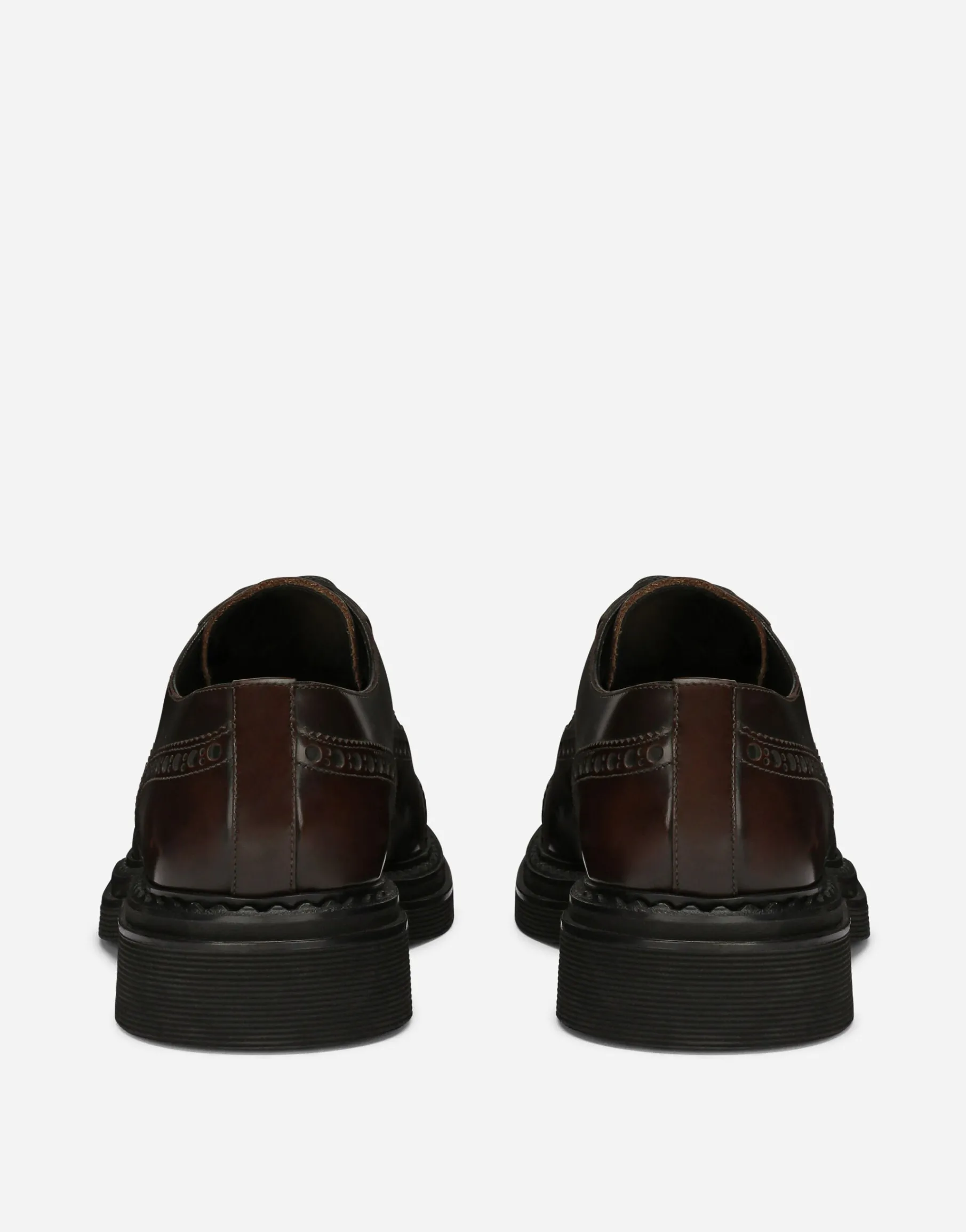 Brushed calfskin Oxfords