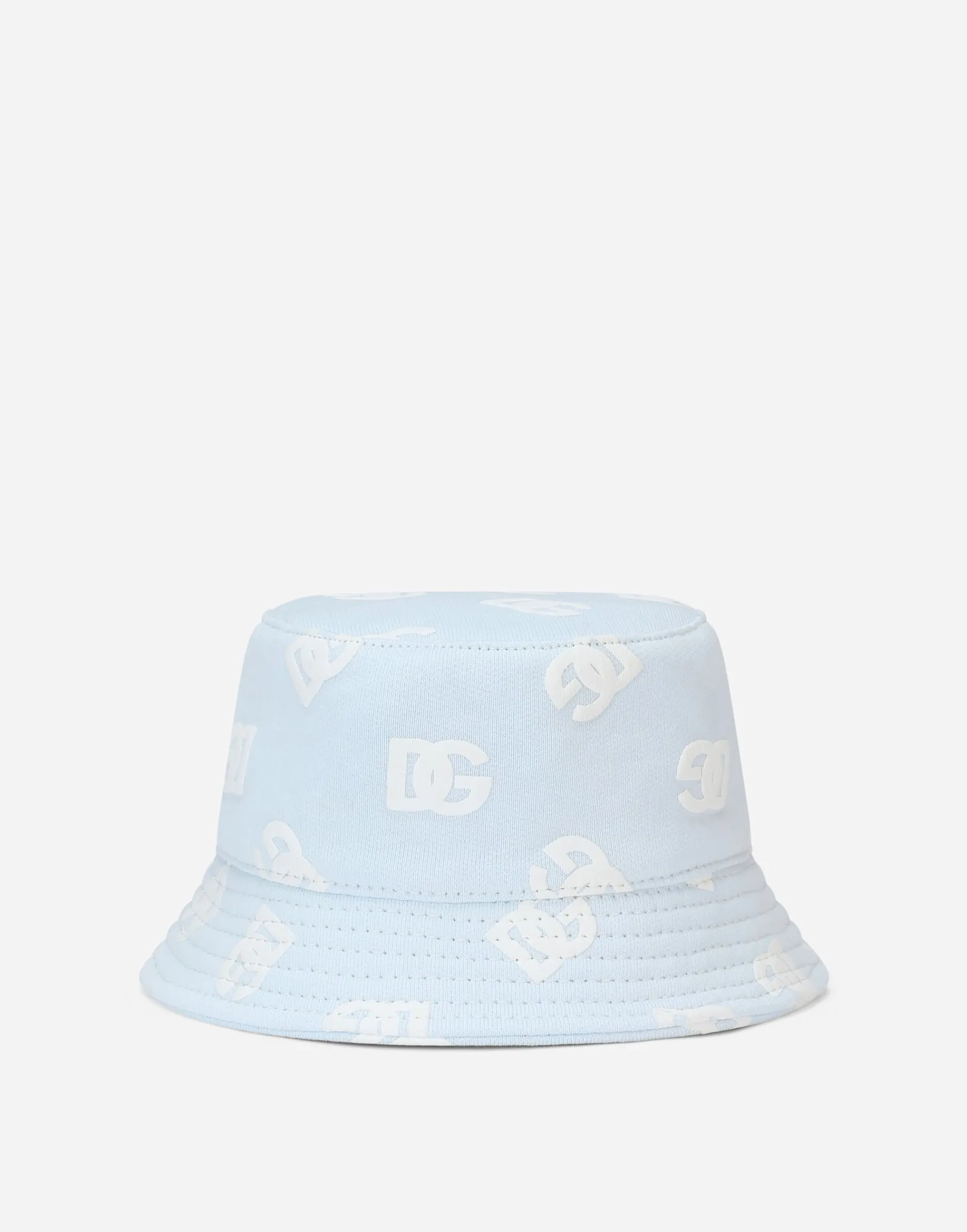 Bucket hat with all-over DG logo print