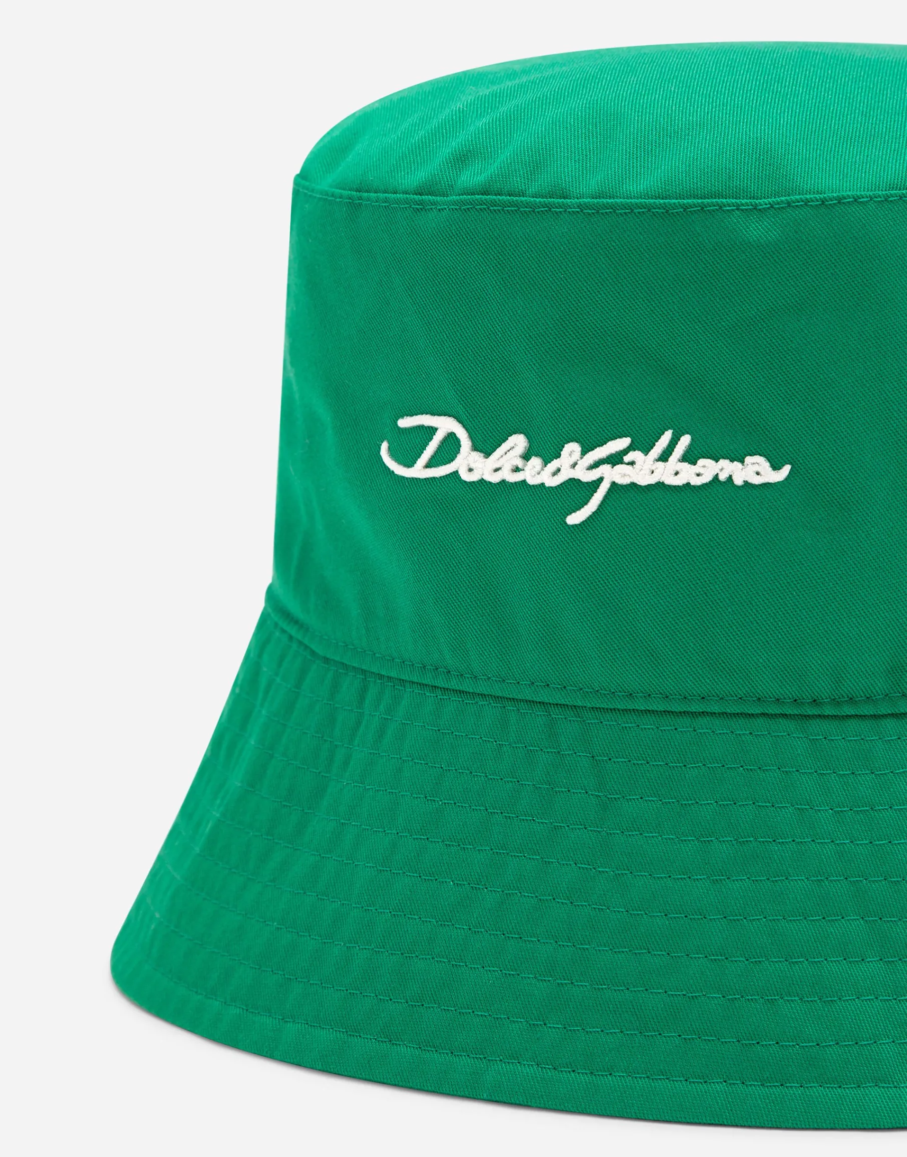 Bucket hat with Dolce&Gabbana logo