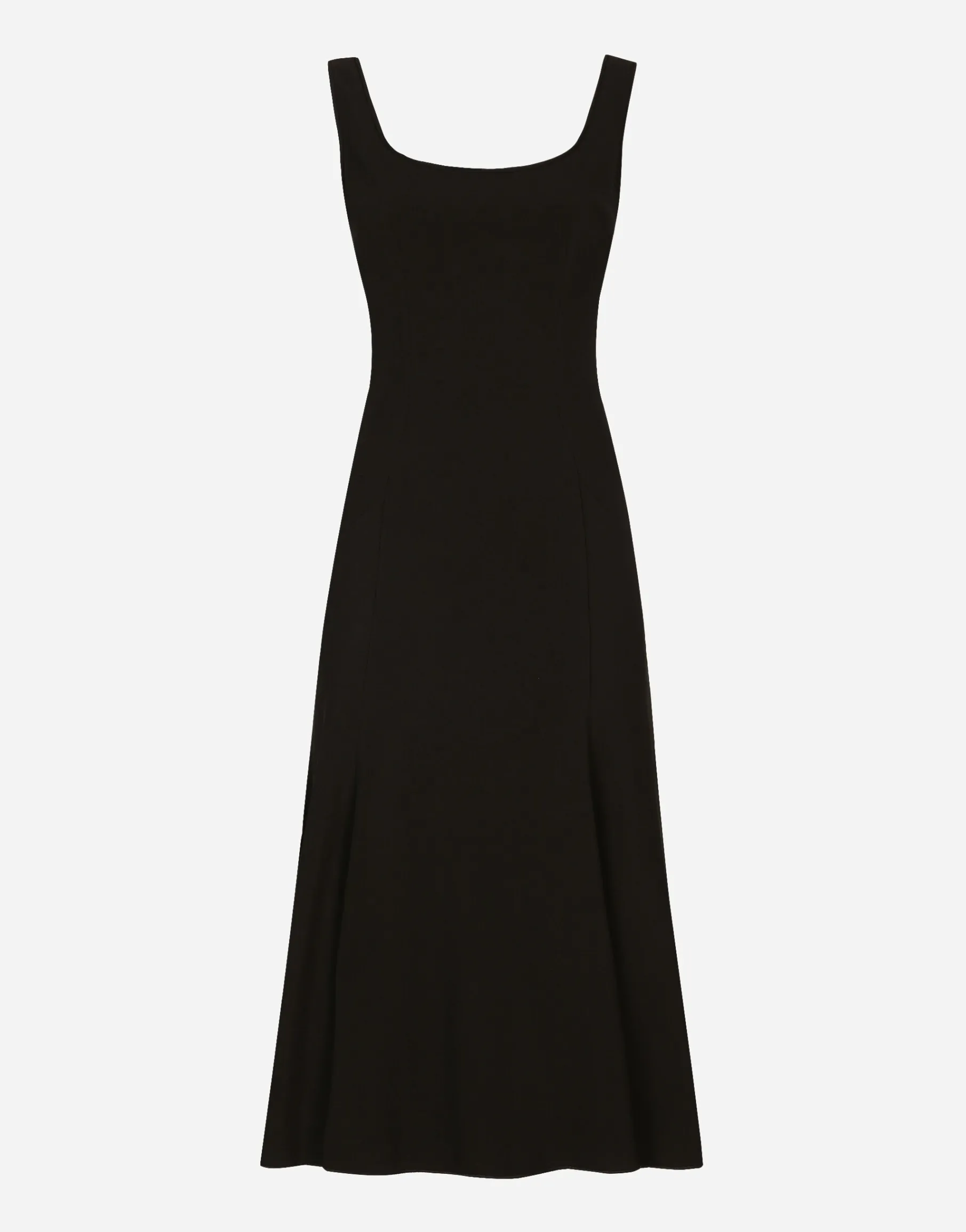 Calf-length cady dress