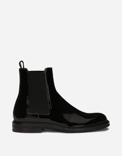 Calfskin ankle boots