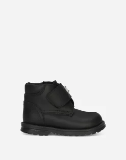 Calfskin ankle boots