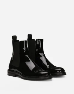 Calfskin ankle boots