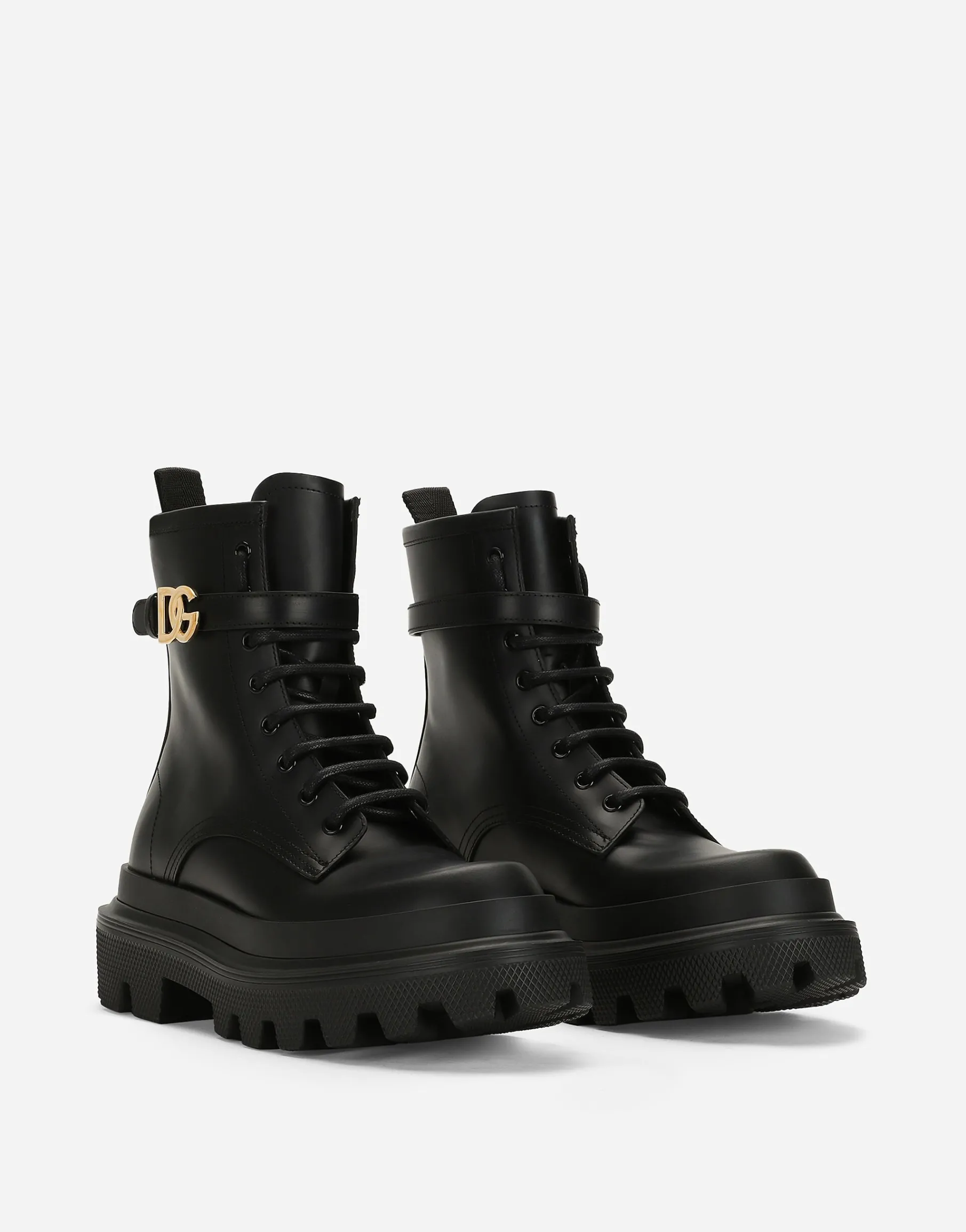 Calfskin ankle boots