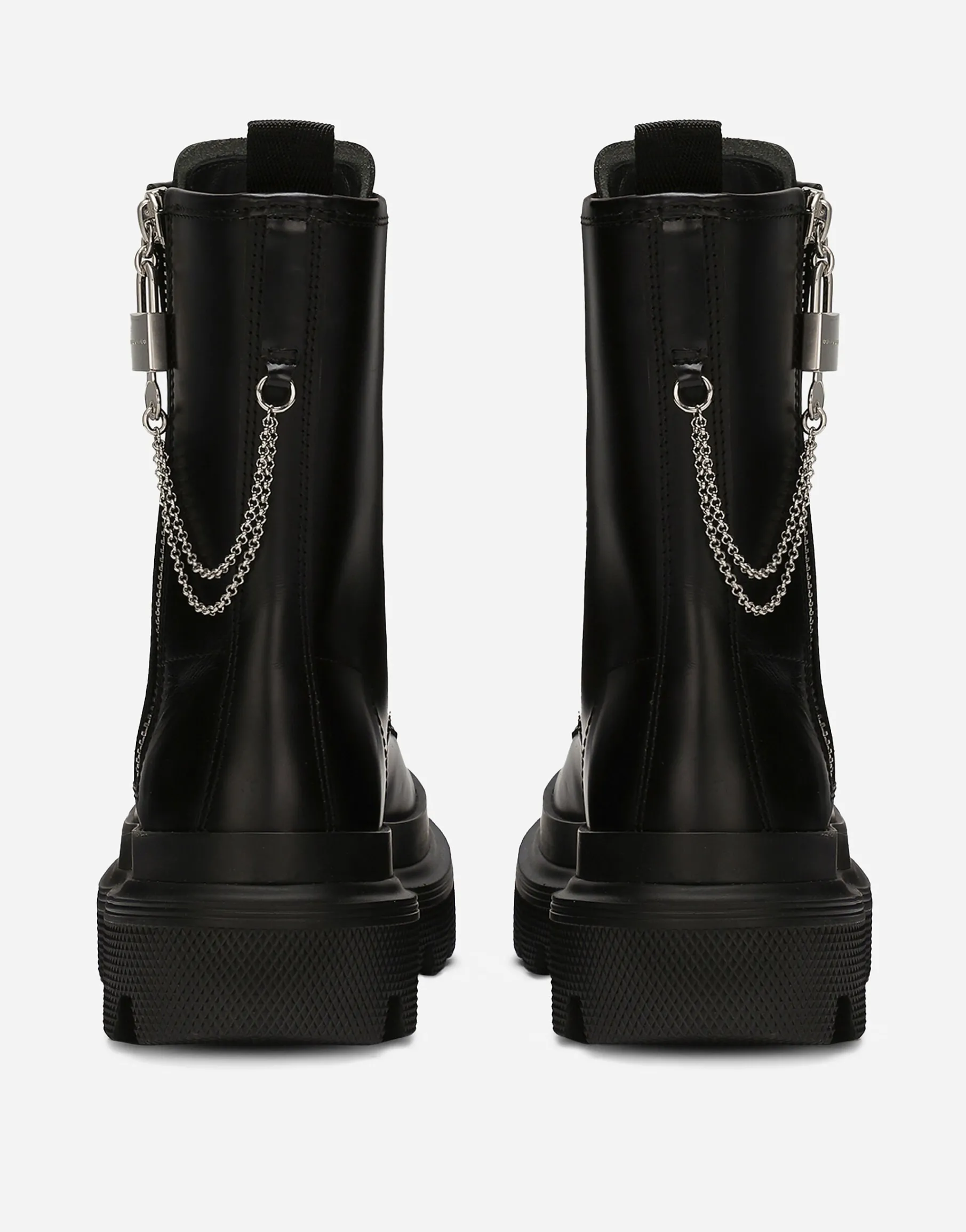 Calfskin ankle boots