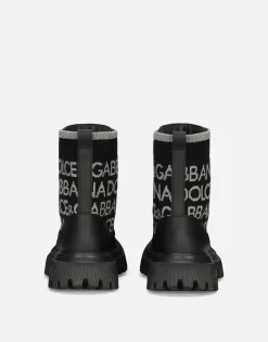 Calfskin ankle boots