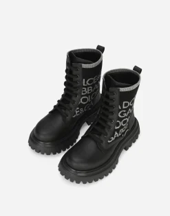 Calfskin ankle boots