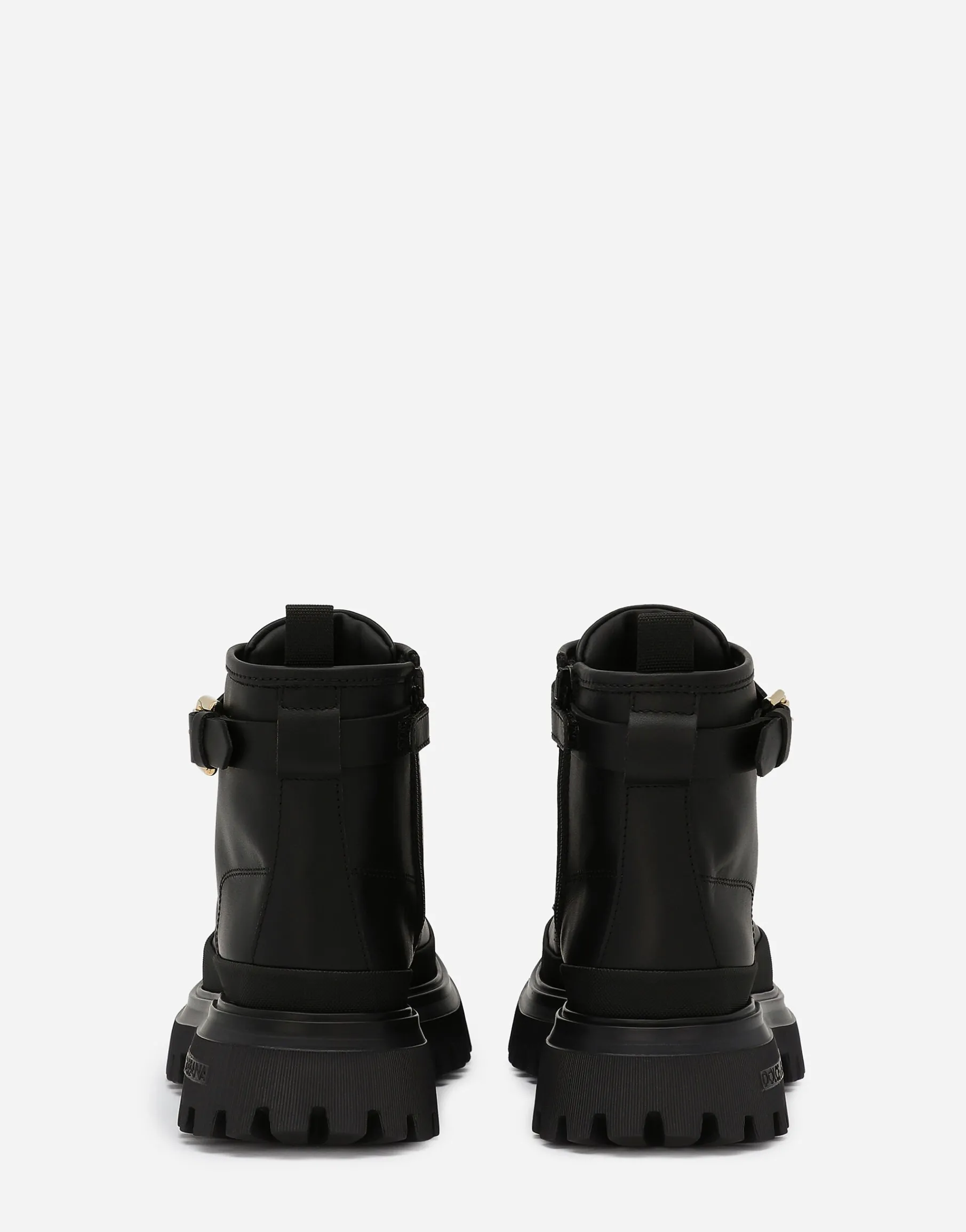 Calfskin ankle boots with DG logo
