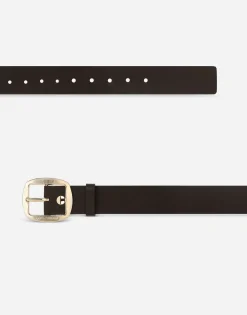 Calfskin belt