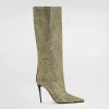 Calfskin boots