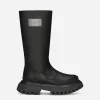 Calfskin boots