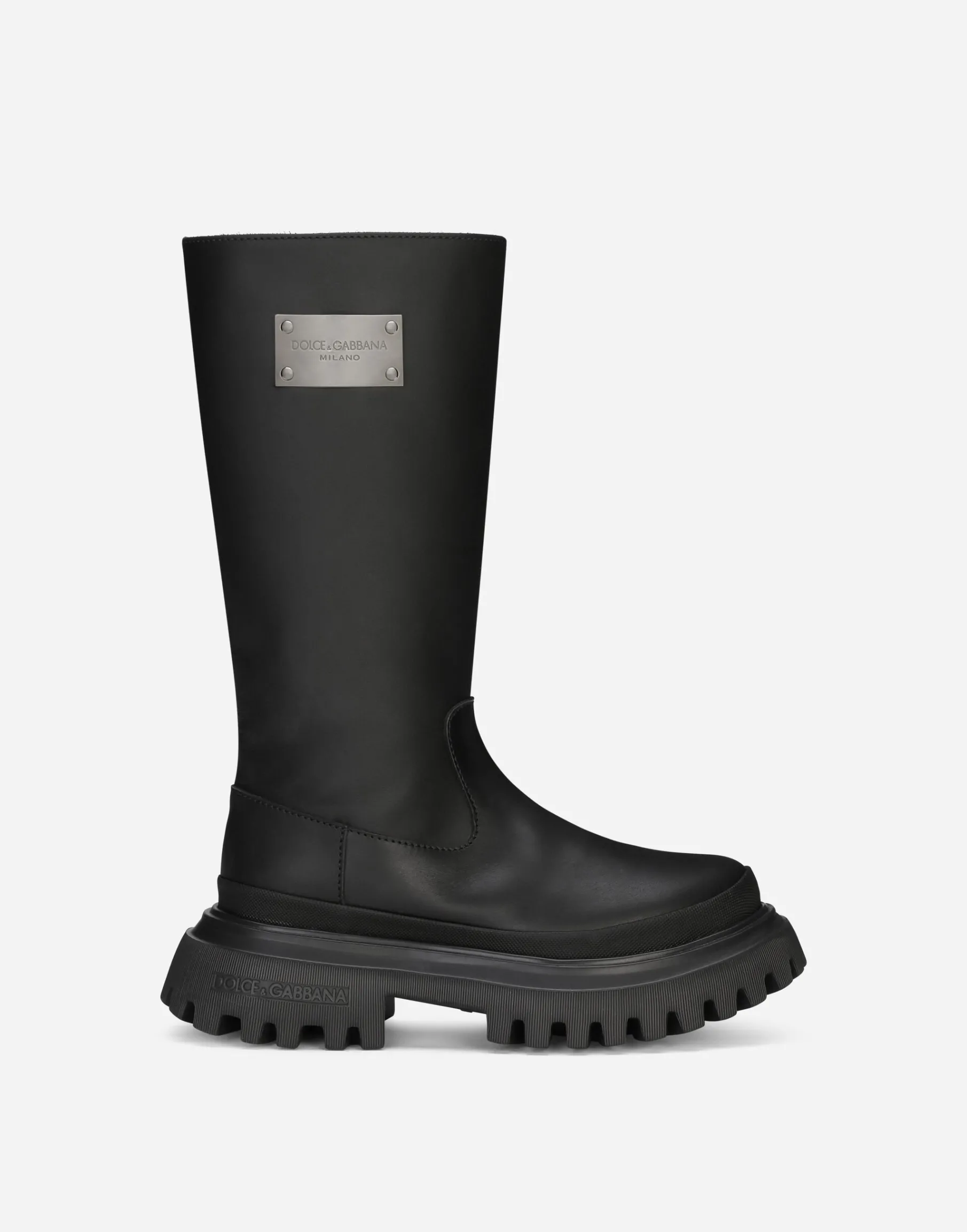 Calfskin boots