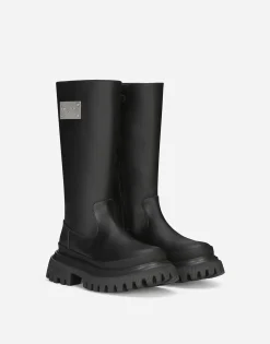 Calfskin boots