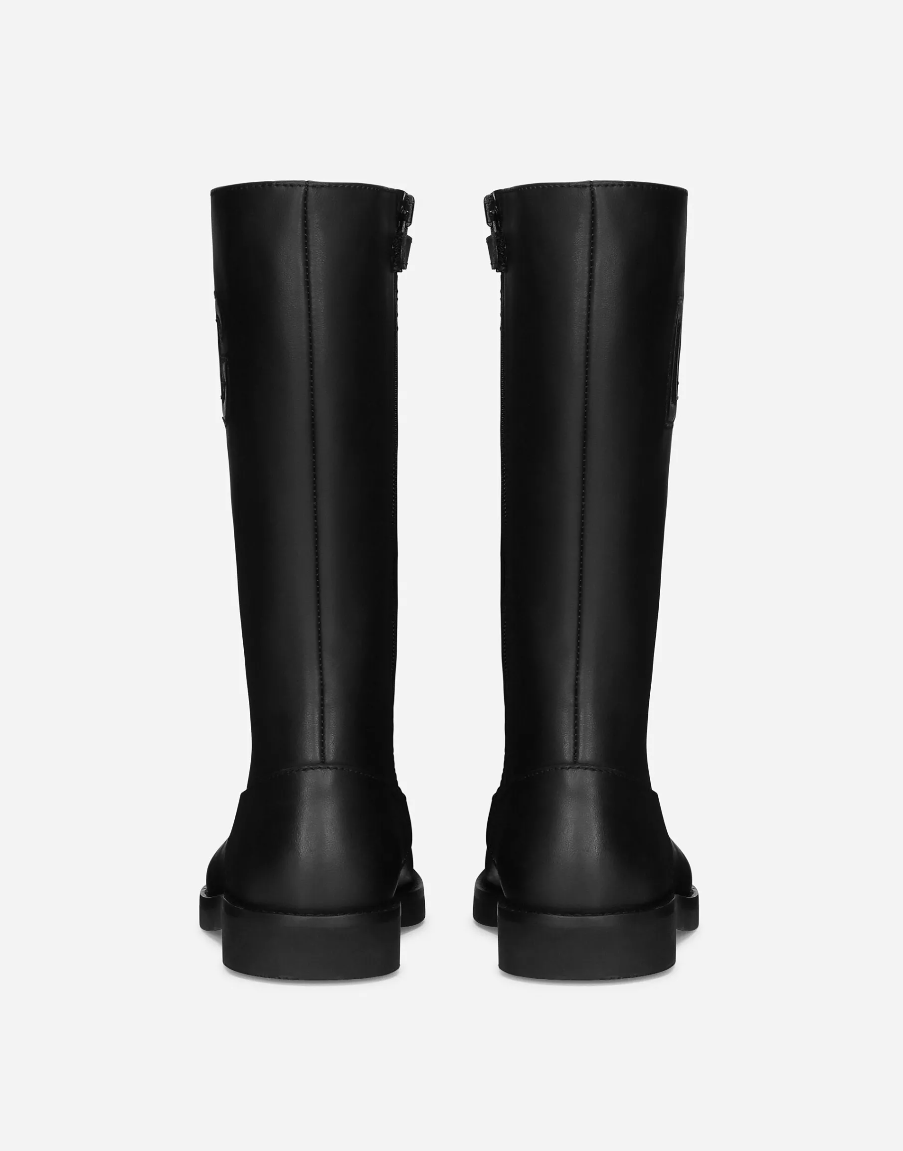 Calfskin boots