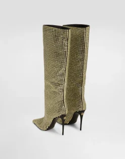 Calfskin boots