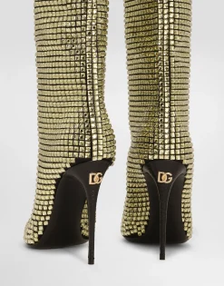Calfskin boots
