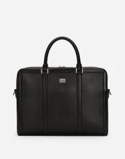 Calfskin briefcase