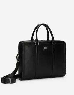 Calfskin briefcase