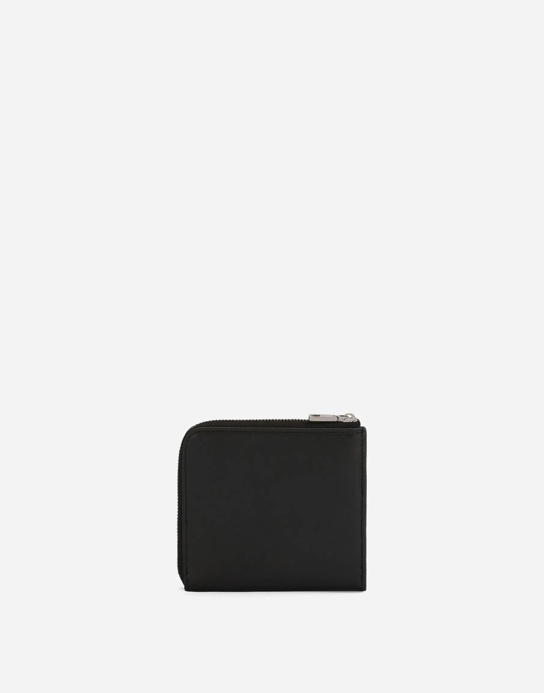 Calfskin card holder with logo
