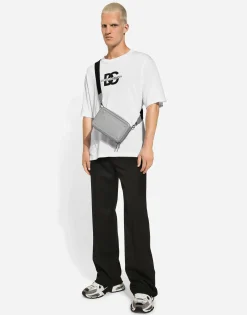 Calfskin crossbody bag