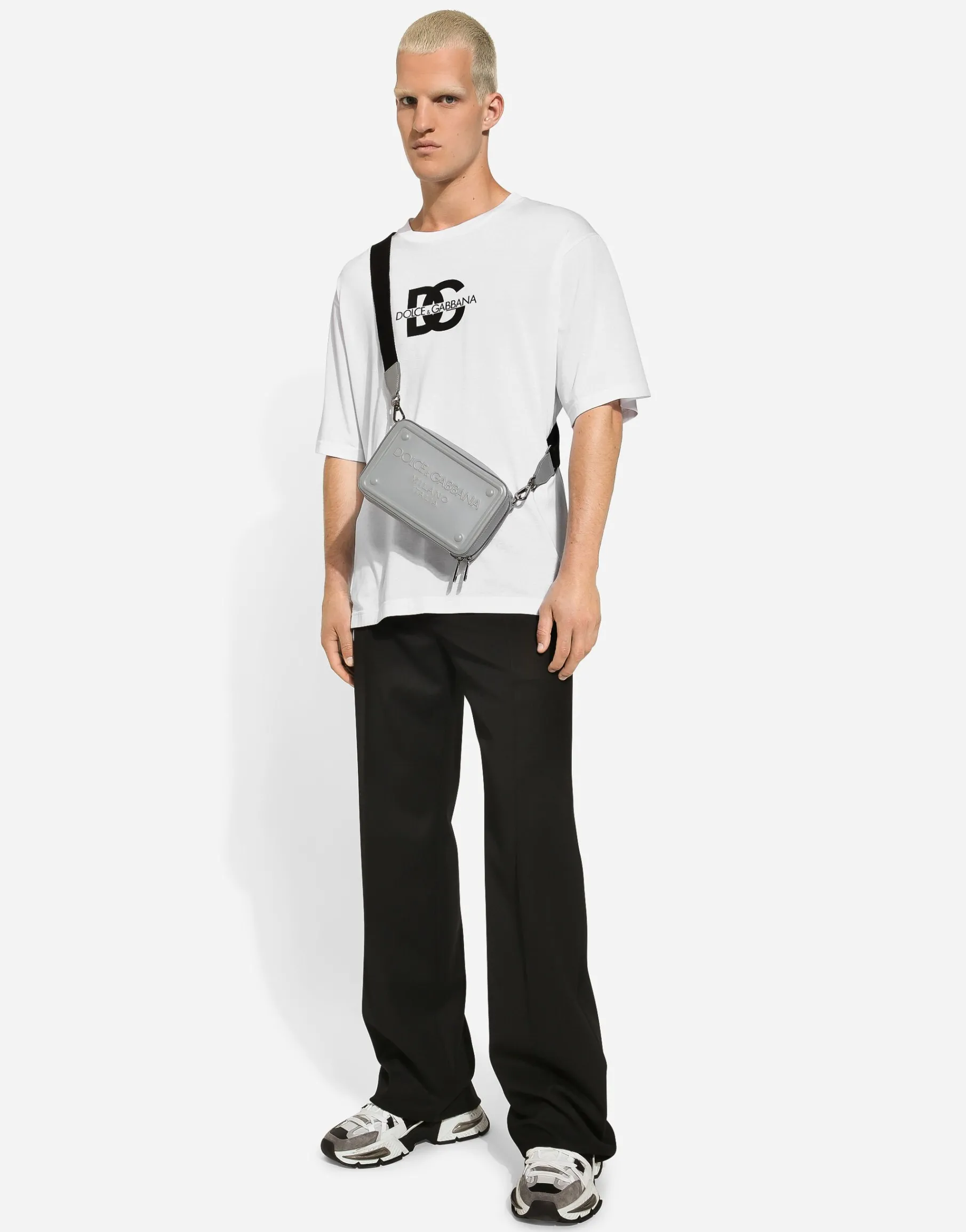 Calfskin crossbody bag