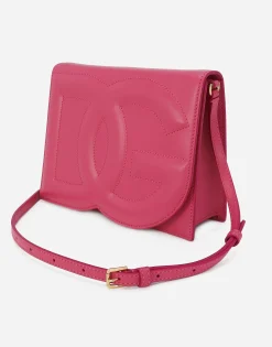 Calfskin DG Logo Bag crossbody bag