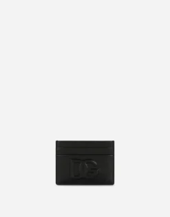 Calfskin DG Logo card holder