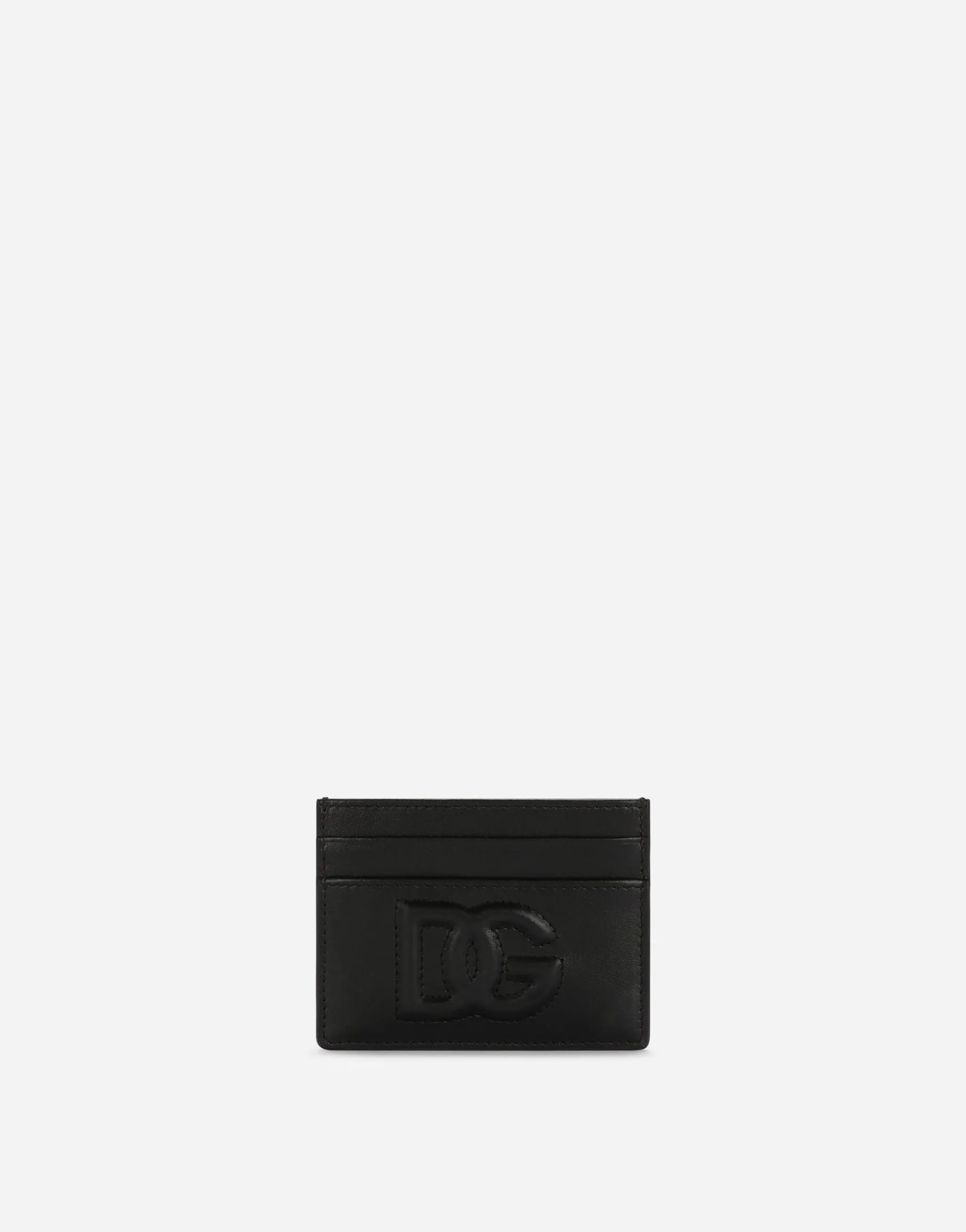 Calfskin DG Logo card holder